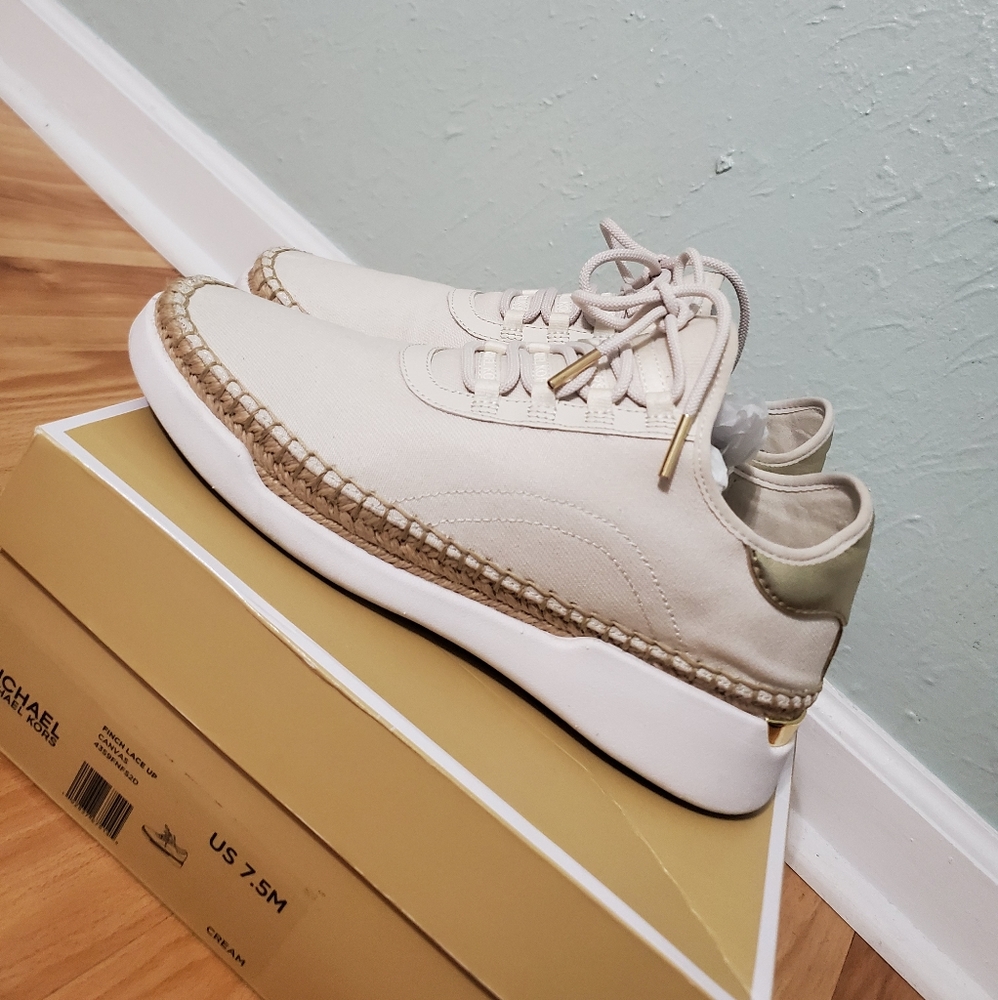Michael Kors canvas shoes